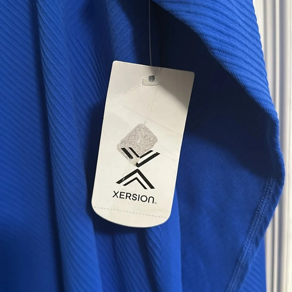 Xersion Longsleeve Athletic Top - Racing Blue XXLarge NWT - Picture 4 of 5